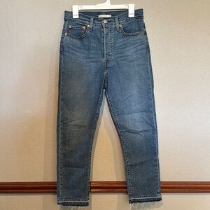 Levi's Women's Classic Blue Straight Leg Jeans